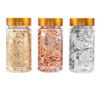 Katnetoly Fiocchi di D' per Stampi per Vassoi nel Resina, 3 Bottiglie di Fiocchi di per Pittura Artistica e Artigianale, Nail Art