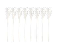 Katnetoly Fiori di Ruscus Secchi per Sempre Conservati da 45 Cm Decorazione Floreale DIY Bouquet di Fiori Secchi per Decorazioni per la Casa di Nozze