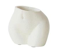 Katnetoly Fioriera Piccola con Fori di Drenaggio, Vaso per Piante in Resina, Carino Natale B