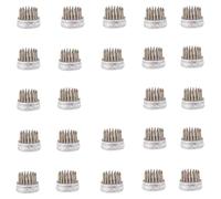 Katnetoly Fioriere per Disposizioni di Fiori. Flower Frog in Acciaio Inossidabile per Spiedino da Fiore per Aula, Casa, Ufficio 0,9 Pollici 24 Pezzi