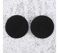 Katnetoly Foam Pad Pad Cover per Cuffie (Nero, 50Mm, Confezione da 2 Pezzi)