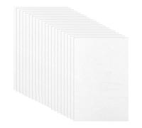 Katnetoly Foam per Ricamo in Eva Puff 3D - Fogli di Schiuma per Ricamo Puff 3D in Eva per Lavori Manuali e Cucito A Mano - Bianco