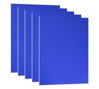 Katnetoly Foglio di Alluminio Anodizzato 3,3x2,1x1/32 Pollici, Piastra di Alluminio Rettangolare In Metallo da 5 Pezzi 0,8 mm per Incisione Decorativa DIY B