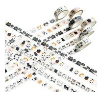 Katnetoly Forniture per Album di Ritagli e Forniture per Diario con Nastro Washi 15 mm