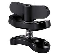 Katnetoly Fotocamera Accessori Diving Luci Butterfly Ball Clip Braccio di Presa Monte Alluminio per 3 Camera + / 4/5 Gitup SJ6000 Nero