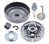 Katnetoly Frizione e Pignone per Motosega per MS310 MS390 029 039 Parti di Ricambio con Cuscinetto Ad Rondella E-Clip Ingranaggio un Vite Fine