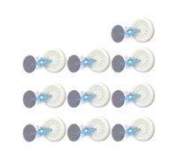 Katnetoly Ganci Magnetici Supporto da Parete per Magnete Anti-Smarrimento per Adesivo per Frigorifero con Gancio per Organizer per La Casa 10 Pezzi