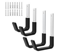 Katnetoly Ganci Multiuso per Carichi Pesanti per Stoccaggio Garage Ganci Multiuso per Montaggio A Parete, Ganci per Garage Resistenti, Ganci A Parete per Garage