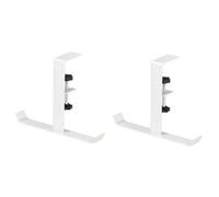 Katnetoly Ganci per Bordo Scrivania Regolabili - Organizzatore da Ufficio per Casa, Staccabile e Bisogno di Foratura