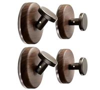 Katnetoly Gancio per Finestra In Vetro Pesante per Porta Anteriore, Gancio A Ventosa Reef (4 Pezzi) sopra Porta/Esterno