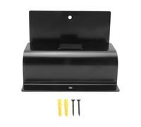 Katnetoly Gancio per Scala Resistente, Montaggio A Parete, Gancio per Scala, Portaoggetti, Carriola per Parete del Garage, Confezione da 1 Nero