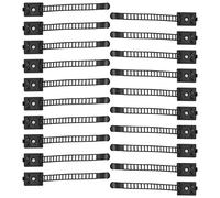 Katnetoly Gestione del Set di Supporti Per Cavi Regolabili, Clip Per Cavi Dal Fermacavo Per Attacco Cavi Con Pad Adesivo