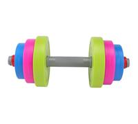 Katnetoly Giocattoli per Bambini Manubri Attrezzature per L'Allenamento Sensoriale Pesi Giocattoli per Bambini Giocattolo Insieme Bambini con Bilanciere Giocattolo Manubri Set