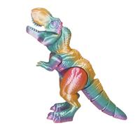 Katnetoly Giocattolo per Bambini Stain Stall Stampato In 3D Multicolore Modello Ornamento del Dinosauro Tyrannosaurus con Articolazioni Libere