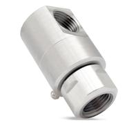 Katnetoly Girevole per Avvolgitubo da 1/2 Pollice, 5024-Ni-al FXF Girevole per Avvolgitubo In Acciaio Resistente con Raccordo per Grasso per Raccordi Rotanti Industriali Durevole Facile Installazione