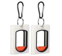 Katnetoly Glow In The Dark Zip Tie Holder 2pcs, Accessorio per Organizzatore di Cavi Portatile e Pratico