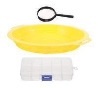 Katnetoly Gold Basin Tools Filtro per Setacciatura Panning Sifting Portatile Mini Dimensione Pannello A Maglia
