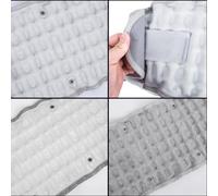 Katnetoly Gonfiabile Cintura di Trazione nel Vita Cintura di Supporto Lombare Spinale Cintura di Sollievo per La Schiena Mal di Schiena Massaggiatore per Il Dolore Unisex Colore della Pelle