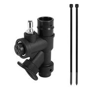 Katnetoly Gonfiatore di Potenza Universale per Immersioni Subacquee con Connessione Standard con Bocchino Ad Angolo di 45 Gradi per GAV da Sub