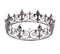 Katnetoly Gotica Full Crown - Corone nel Metallo e Diademi per Uomini e Ragazzi, Cappelli da Festa di Ballo del Principe Goth, Costume Cosplay di Halloween