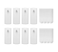 Katnetoly Grande Gancio di Cornici Universali 24 Strisce Adesive Rimovibili, Ganci A Sospensione di Immagini Danno 8 Ganci per Immagini, 24 Strisce Adesive Rimovibili