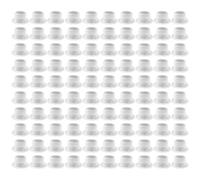 Katnetoly Guarnizione di Tenuta A Prova di Perdite del Rubinetto Guarnizione In Silicone del Tubo Flessibile per La Spina 'Impianto Idraulico Previene Perdite Bianco Trasparente 50 Pezzi