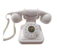 Katnetoly Guestbook Audio Wedding Phone, un Libro Degli Ospiti Vintage per Registrare I Messaggi Vocali Degli Ospiti, Bianco