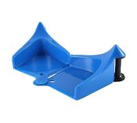 Katnetoly Guida per Tubo Flessibile per Auto in 4 Pezzi, Rullo per Tubo Flessibile per Pneumatici Pneumatici per Auto Strumento di Lavaggio in Plastica per Lavaggio Auto, Blu