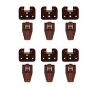 Katnetoly Guide e Guide per Cassetti In Plastica Parte di Ricambio per Cassetti per Guide per Cassetti di Montaggio Guide per Cassetti In Plastica per Cassettiere, Durevoli