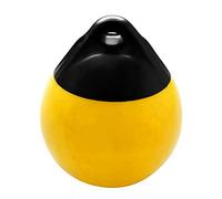 Katnetoly Heavy Duty PVC Barca Palla Rotonda Ancora Boa Dock Paraurti Palla Protezione Gonfiabile Marine Ormeggio Boa Giallo