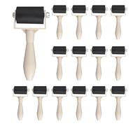 Katnetoly I Rulli per Brayer di Stampa In Serie 15 Pezzi Rulli Rulli di Stampa In Plastica Rullo di Sollievo In Plastica Versatile