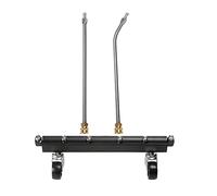 Katnetoly Idropulitrice il Carrello Pulitore per Idropulitrice Attacco per la Pulizia del Telaio 'Auto Dotato di 6 Ugelli per Ventole Fondo Auto