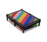 Katnetoly Impronta A Mano con Ago Pittura 3D Stampo A Mano Regali per Bambini Giocattoli Sensoriali in Plastica Palmare Scultura Pin Giocattoli A