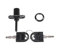 Katnetoly In Lega di Computer Desk Cabinet Mailbox Cassetto Locker Cam Lock con Chiavi, Nero