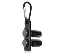 Katnetoly Indicatori per Scale Alti per Cornici Squadrate, con Supporto e Moschettone Strumento per Manopole per Scale per Falegnameria Squadre per Cornici nel Metallo