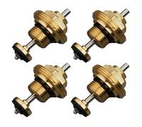 Katnetoly Inserto Valvola di Ritorno A Perno da 3/8 Pollici M30 X 1,5 per Distributore di Riscaldamento A Pavimento con Attuatore UFH (3/8)