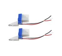 Katnetoly Interruttore Automatico del Sensore Della Luce Stradale da 2 Pezzi Interruttore Automatico 220V 10A