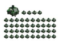 Katnetoly Interruttori Green Fog Heavy Duty 45Pcs 5 Pin 60gf Lineari Lubrificati per di Tastiera Meccanica MX