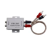 Katnetoly Isolatore di Rumore di Fondo, Filtro Antirumore per Amplificatore per Autoradio e Stereo Domestico, Soppressore di Rumore per Autoradio