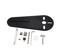 Katnetoly Jig Di Taglio Del Cerchio Per Trimmer A Mano Elettrico Router Di Legno Lavorazione Del Legno Milling Circle Milling Groove (C)