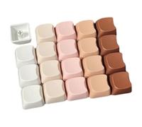 Katnetoly KeyCaps PBT Forma della Testa del Gatto Carino 20pc per Tastiera Meccanica per Interruttori A Colori Misti