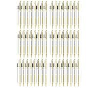 Katnetoly Kit A Penna Slimline Completi da 48 Pezzi, Meccanismo di Torsione Multicolore con Ricariche per Gli Appassionati di Legno