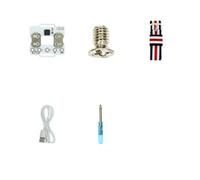 Katnetoly Kit Cinghia di Orologio Wearbit per Microbit V2 Scheda di Sviluppo Programmabile Kit di Programmazione Fai -da -Te per Microbit V2