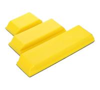 Katnetoly Kit di 3 Blocchi Rettangolari per Levigatura Della Carrozzeria, da 10,75 Pollici, 7,7 Pollici e 4,7 Pollici, con Supporto A Strappo