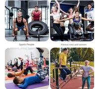 Katnetoly Kit di Fasce di Pilates Reformer Attrezzatura per Il Fitness A Casa per L'Allenamento Totale del Corpo - Aiuta A Colpire I Muscoli, Tonificarli,Giallo