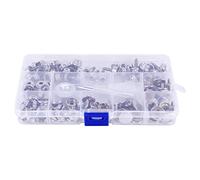 Katnetoly Kit di Fissaggio con Bottoni Automatici per Barche e Tappezzerie nel Acciaio Inossidabile da 120 Pezzi