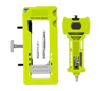 Katnetoly Kit di Installazione per Cerniere e Chiavistelli per Porte, Modello per Mortasatrice per Cerniere, Chiavistello per Porte per Scalpellatura e Incisione Precise