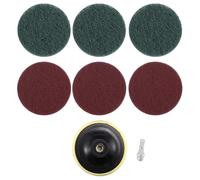 Katnetoly Kit di Pulizia per Elettrodi per Spazzole per Scrubber per Piastrelle Da 4 Pollici per Trapano, Strumento di Pulizia per Uso Domestico Pesante (Trapano NON Incluso)