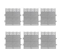 Katnetoly Kit di Recinzione per Auto RC Kit di Recinzione per Auto In Plastica RC di Alta Qualità per LDRC 1/18 RC Recinzione per Auto Guardrail RC Modello di Scena di Simulazione di Veicolo Idraulico