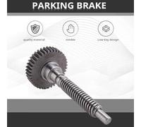 Katnetoly Kit di Riparazione 'Attuatore del Freno di Stazionamento nel Metallo Un 39 Denti Adatto per E65 E66 745I 750I 760I Li 34436782755